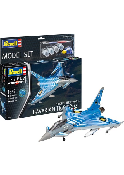 , M.set Eurofighter Typhoon "bavarian Tiger 2021", Uçak, Oyuncak