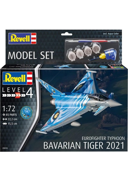 , M.set Eurofighter Typhoon "bavarian Tiger 2021", Uçak, Oyuncak