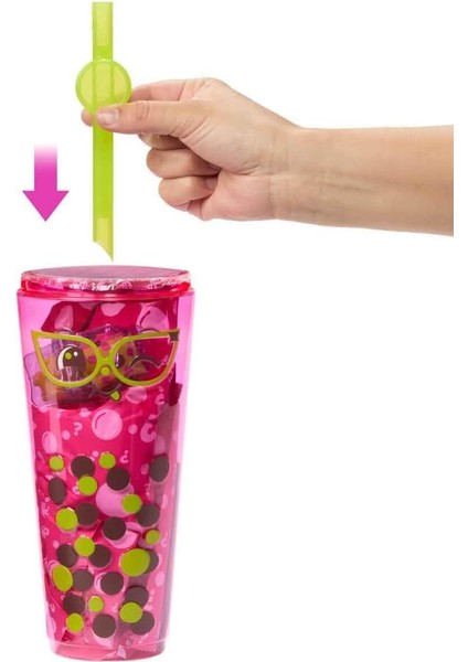 HTJ20 | Pop Reveal Barbie Boba Series - Berry Bliss fırsatları
