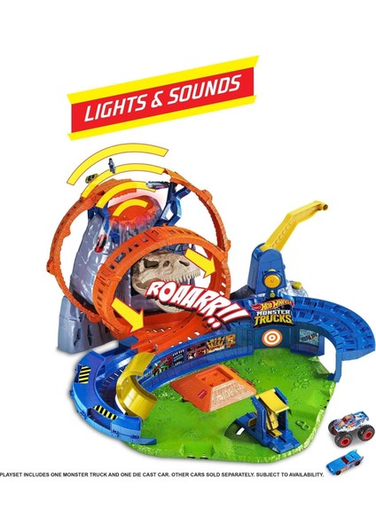 Monster Trucks Volkanik Alanda Macera Oyun Seti, 4 Yaş ve Üzeri, GYL14 modelleri