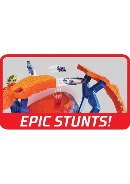 Monster Trucks Volkanik Alanda Macera Oyun Seti, 4 Yaş ve Üzeri, GYL14 fırsatları