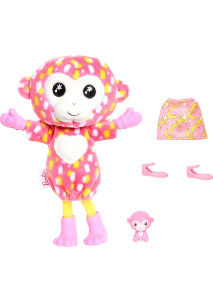 Cutie Reveal Bebekler Chelsea Tropikal Orman Serisi - Maymun, 3 Yaş ve Üzeri, HKR14 fırsatları