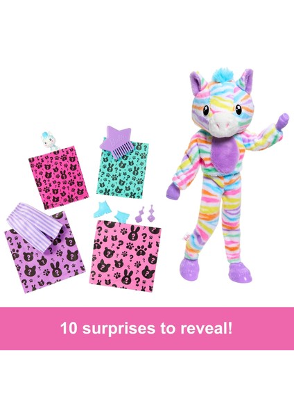 HRK39 | Cutie Reveal Barbie Color Dream Series - Zebra modelleri