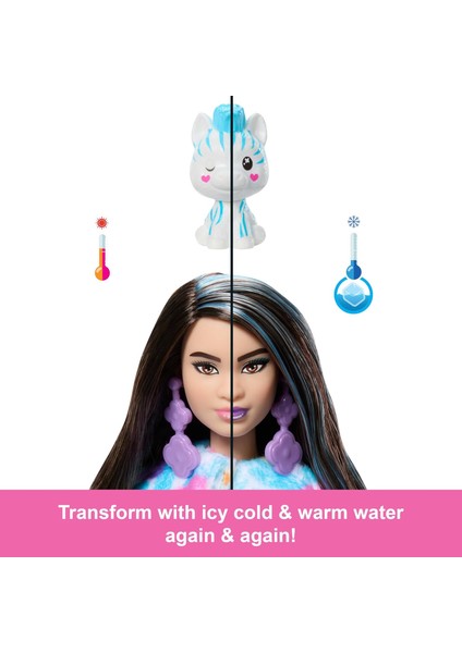 HRK39 | Cutie Reveal Barbie Color Dream Series - Zebra fırsatları