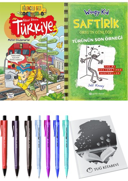 Saftirik 3 Türünün Son Örneği ve Güzel Ülkem Türkiye 3 2'li Set - Kalem