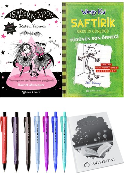 Saftirik 3 Türünün Son Örneği ve Isadora Moon 9 Gösteri Yapıyor 2'li Set - Kalem