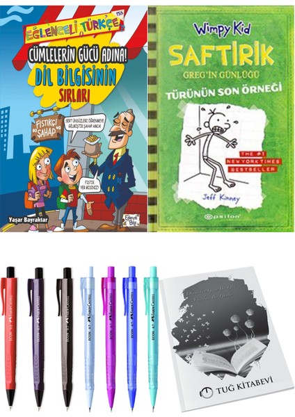 Saftirik 3 Türünün Son Örneği ve Cümlelerin Gücü Adına! Dil Bilgisinin Sırları 2'li Set - Kalem