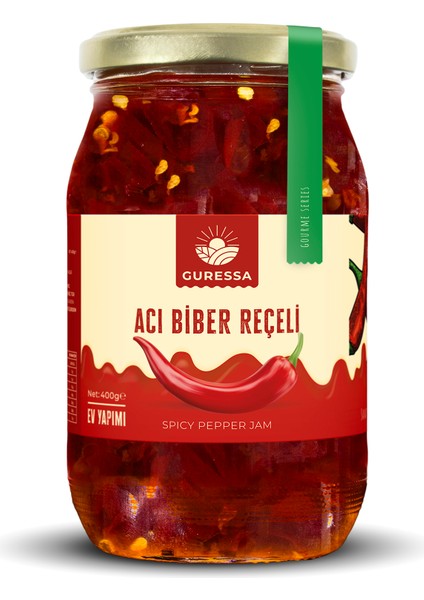 Acı Biber Reçeli 400 gr Doğal Ev Yapımı