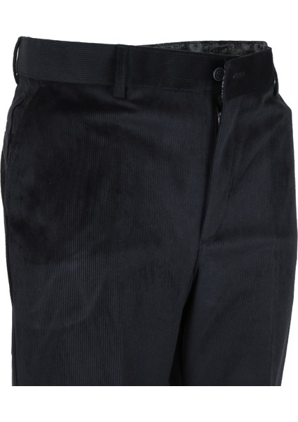Erkek Kadife Pantolon Normal Kesim Lacivert RAR01275 fiyatları