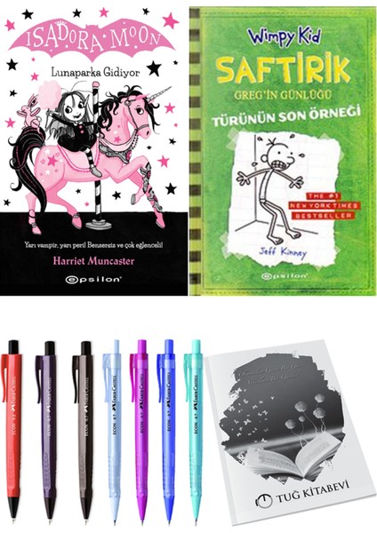 Saftirik 3 Türünün Son Örneği ve Isadora Moon 7 Lunaparka Gidiyor 2'li Set - Kalem