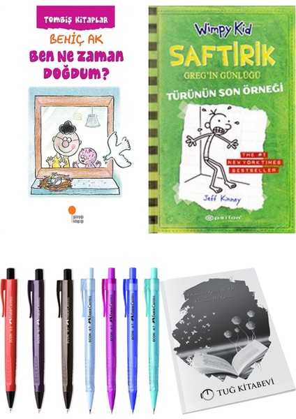 Saftirik 3 Türünün Son Örneği ve Ben Ne Zaman Doğdum? 2'li Set - Kalem
