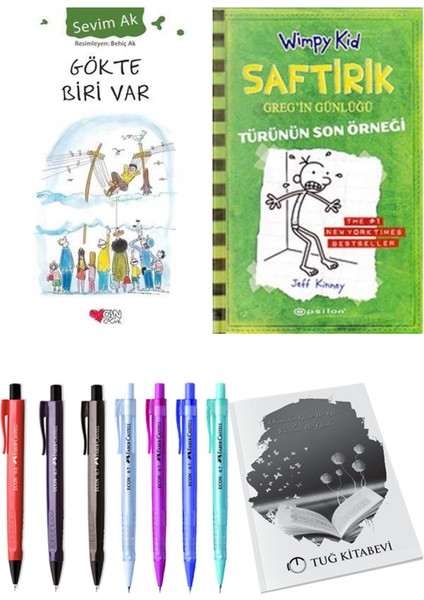 Saftirik 3 Türünün Son Örneği ve Gökte Biri Var 2'li Set - Kalem