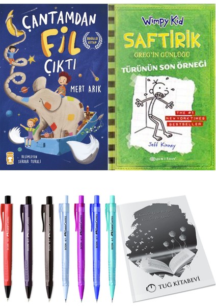 Saftirik 3 Türünün Son Örneği ve Çantamdan Fil Çıktı 2'li Set - Kalem