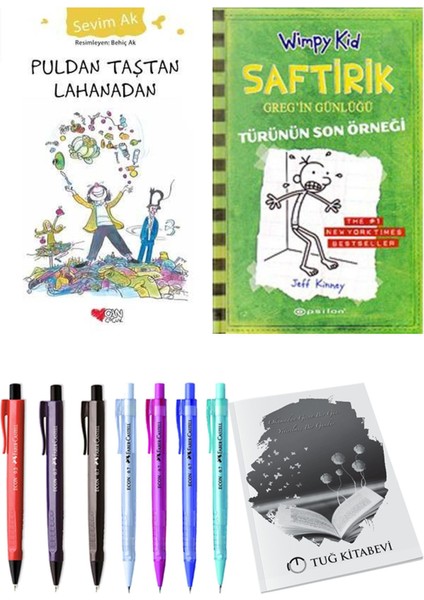 Saftirik 3 Türünün Son Örneği ve Puldan Taştan Lahanadan 2'li Set - Kalem