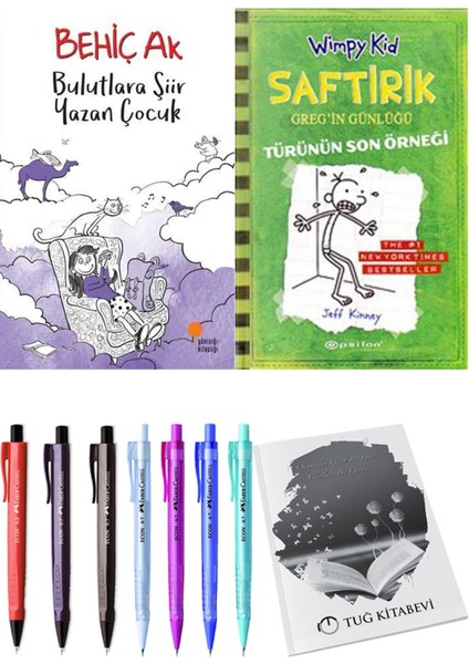 Saftirik 3 Türünün Son Örneği ve Bulutlara Şiir Yazan Çocuk 2'li Set - Kalem
