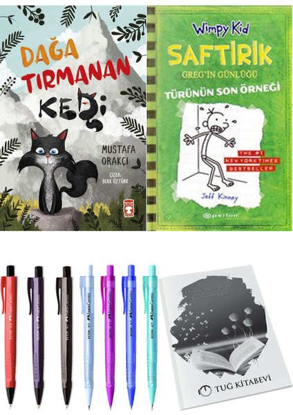 Saftirik 3 Türünün Son Örneği ve Dağa Tırmanan Kedi 2'li Set - Kalem