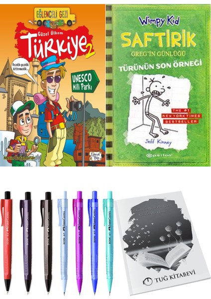Saftirik 3 Türünün Son Örneği ve Güzel Ülkem Türkiye 2 2'li Set - Kalem