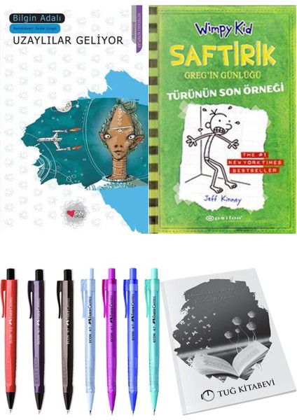 Saftirik 3 Türünün Son Örneği ve Uzaylılar Geliyor 2'li Set - Kalem