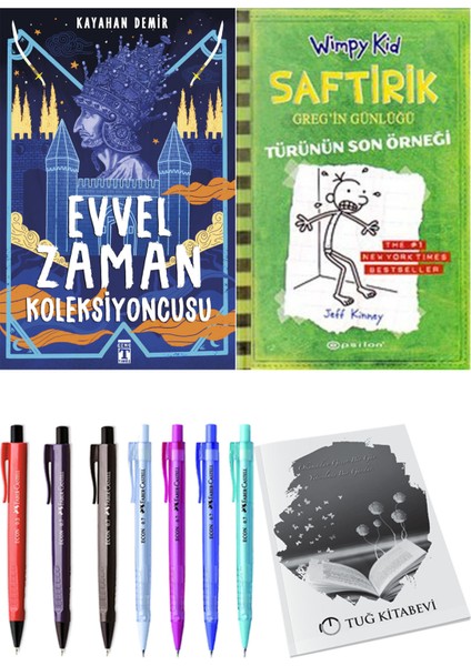 Saftirik 3 Türünün Son Örneği ve Evvel Zaman Koleksiyoncusu 2'li Set - Kalem
