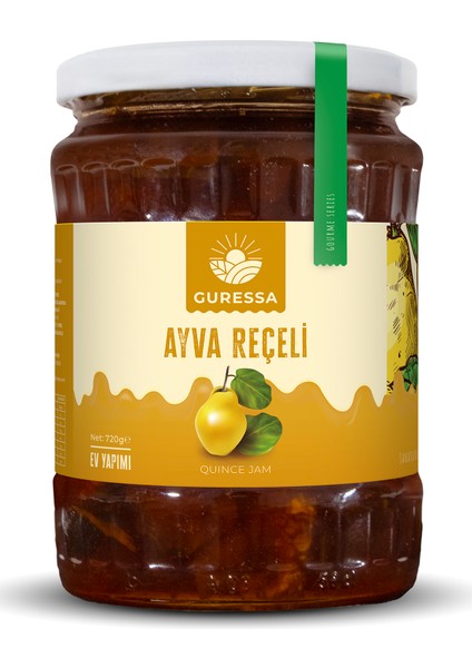 Ayva Reçeli 720 Gr Doğal Ev Yapımı