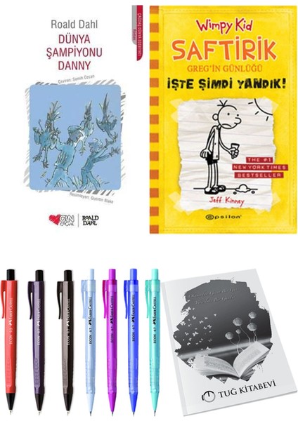 Saftirik 4 Işte Şimdi Yandık! ve Dünya Şampiyonu Danny 2'li Set - Kalem