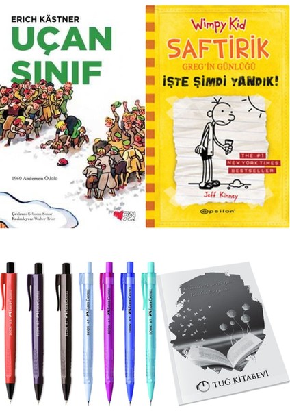 Saftirik 4 Işte Şimdi Yandık! ve Uçan Sınıf 2'li Set - Kalem