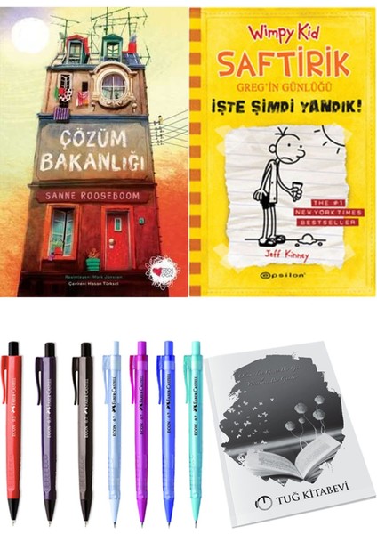 Saftirik 4 Işte Şimdi Yandık! ve Çözüm Bakanlığı 2'li Set - Kalem