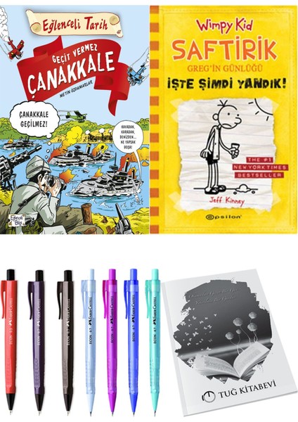 Saftirik 4 Işte Şimdi Yandık! ve Geçit Vermez Çanakkale 2'li Set - Kalem