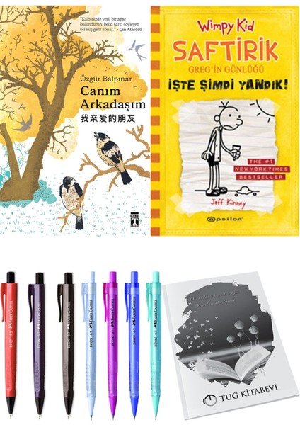 Saftirik 4 Işte Şimdi Yandık! ve Canım Arkadaşım 2'li Set - Kalem