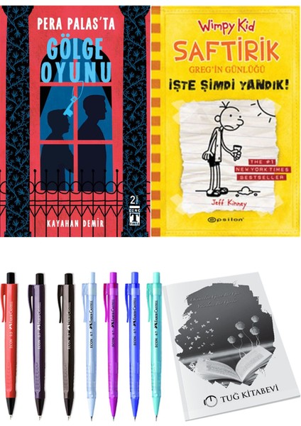 Saftirik 4 Işte Şimdi Yandık! ve Pera Palas'ta Gölge Oyunu 2'li Set - Kalem