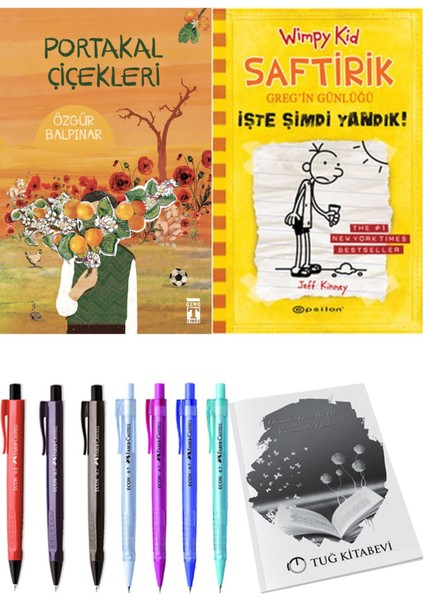Saftirik 4 Işte Şimdi Yandık! ve Portakal Çiçekleri 2'li Set - Kalem