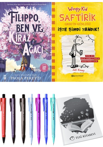 Saftirik 4 Işte Şimdi Yandık! ve Filippo, Ben ve Kiraz Ağacı 2'li Set - Kalem