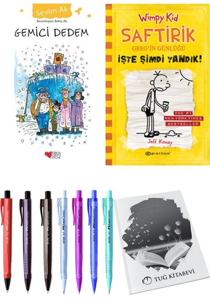 Saftirik 4 Işte Şimdi Yandık! ve Gemici Dedem 2'li Set - Kalem