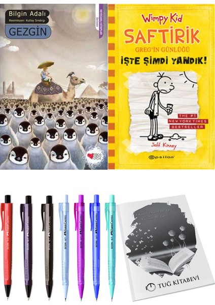 Saftirik 4 Işte Şimdi Yandık! ve Gezgin 2'li Set - Kalem