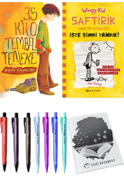 Saftirik 4 Işte Şimdi Yandık! ve 35 Kilo Tembel Teneke 2'li Set - Kalem