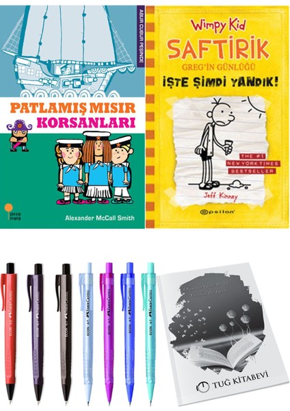 Saftirik 4 Işte Şimdi Yandık! ve Patlamış Mısır Korsanları 2'li Set - Kalem