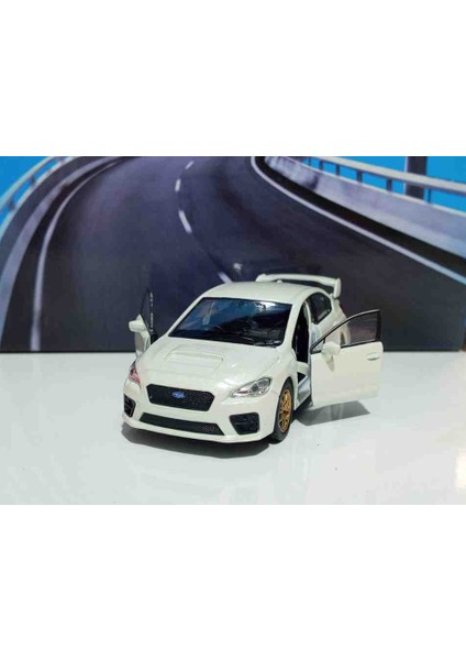 Dianomi 1:32 Ölçek Subaru Wrx Sti ( Çek Bırak Metal Araba) modelleri