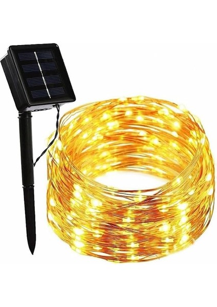 Güneş Enerjili 20 Metre 8 Mod Gün Işığı LED Işık Şeridi fiyatları