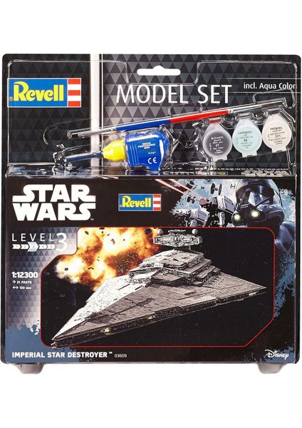 Modellbausatz Star Wars Imperial Star Destroyer Ölçek 1: 12300, Level 3, Taklidi ile Bir Çok fiyatları