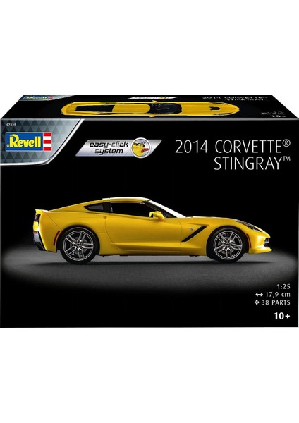 2014 Corvette Stingray Model Kit Araba