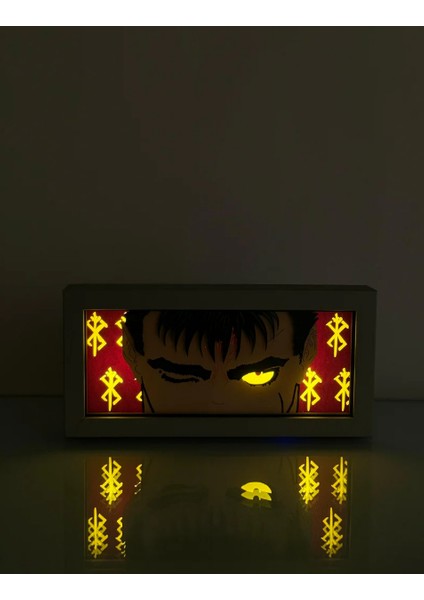 Berserk Guts 3D LED Aydınlatma