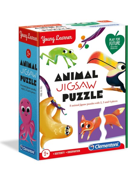 Animal Puzzle Sevimli Hayvanlar Yapboz 75043