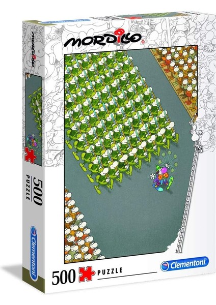 - 35078 - Mordillo Yetişkin Puzzle - The March - 500 Parça fırsatları