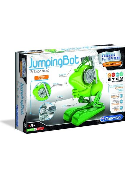 - 64956 - Robotik Laboratuvarı - Jumpingbot, Sıçrayan Kurbağa