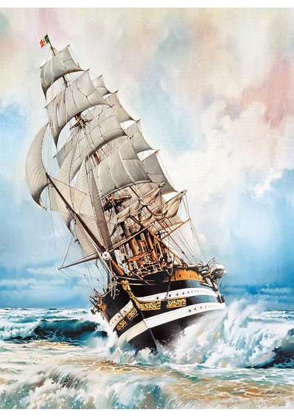 - 1000 Parça High Quality Collection Yetişkin Puzzle - Amerigo Vespucci