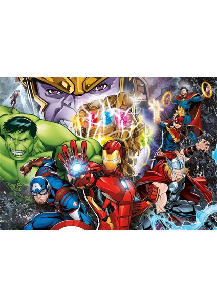 - 104 Parça Brilliant Puzzle - Marvel fiyatları