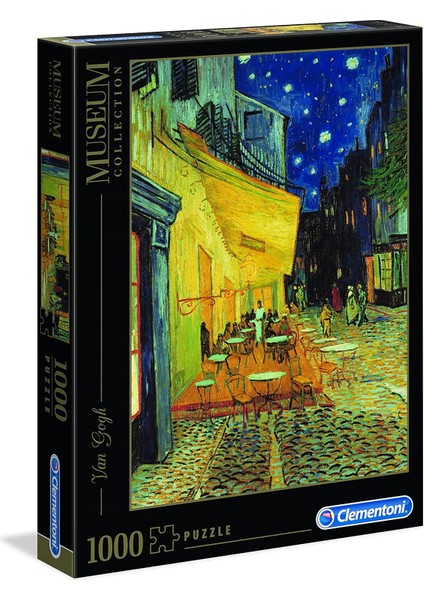 - 1000 Parça Museum Collection Yetişkin Puzzle - Van Gogh “café Terrace At Night!”