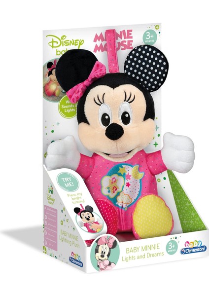 Disney Baby Minnie Işıklı Peluş Uyku Arkadaşı