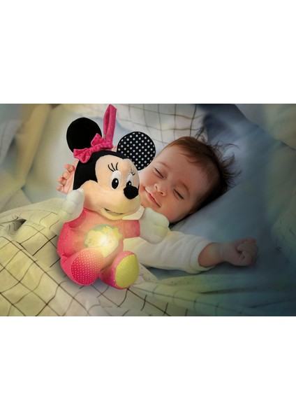 Disney Baby Minnie Işıklı Peluş Uyku Arkadaşı