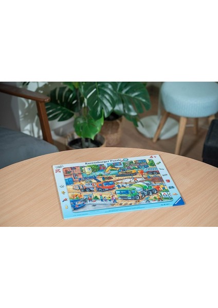 51427 Ravensburger 24P Çer Puz Şantiyede, Çok Renkli fiyatları